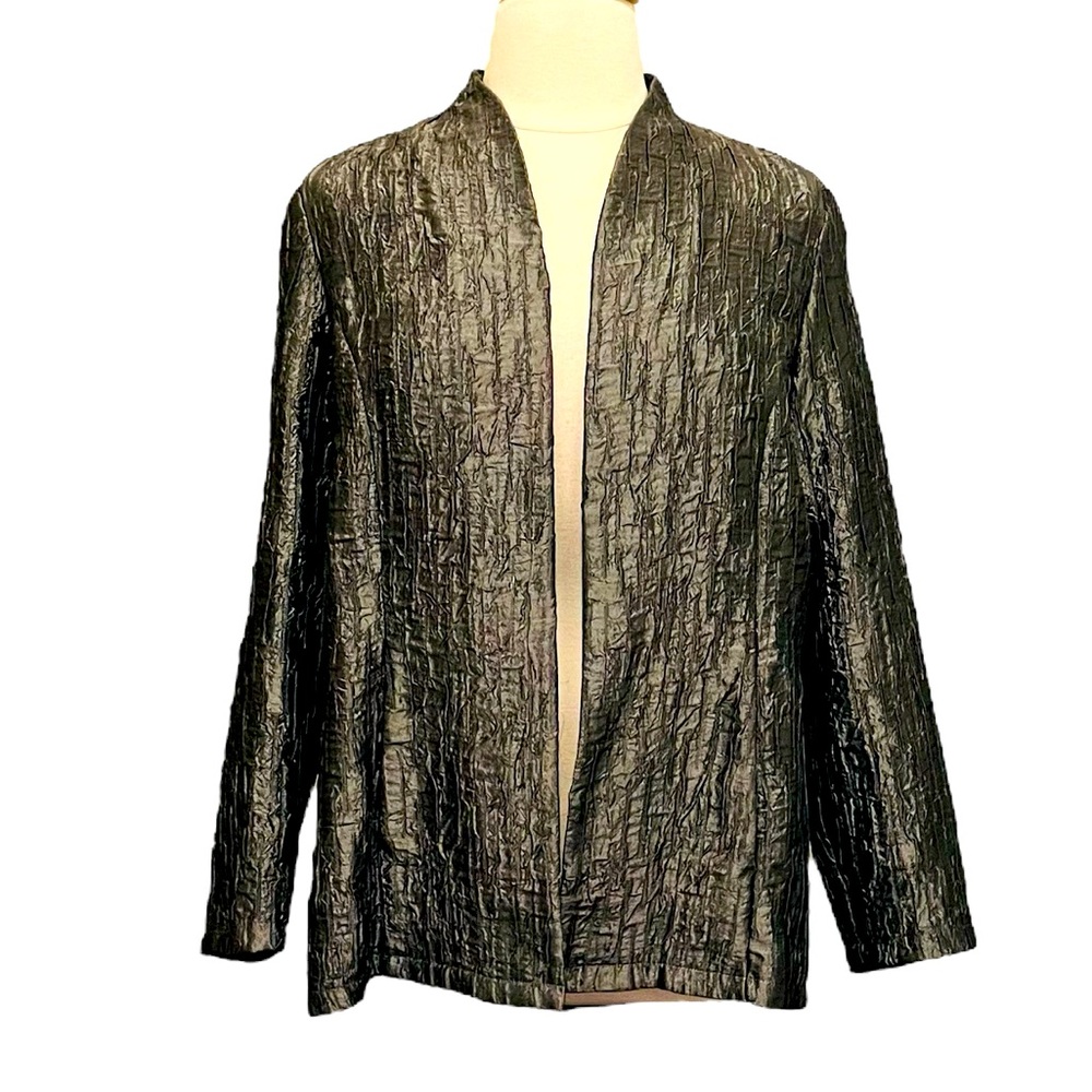 Coldwater Creek Dressy Crinkle Jacket XL 16/18